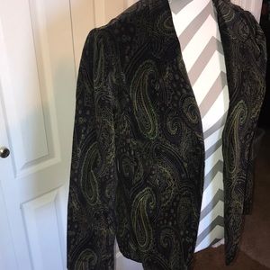Vintage paisley blazer